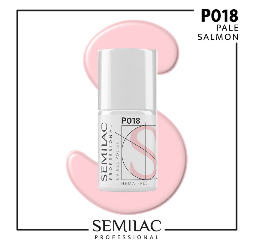 SEMILAC PROF.P018 PASTEL PINK 7ML - dermes store
