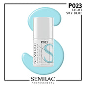 SEMILAC PROF.P023 LIGHT SKY BLUE 7ML - dermes store
