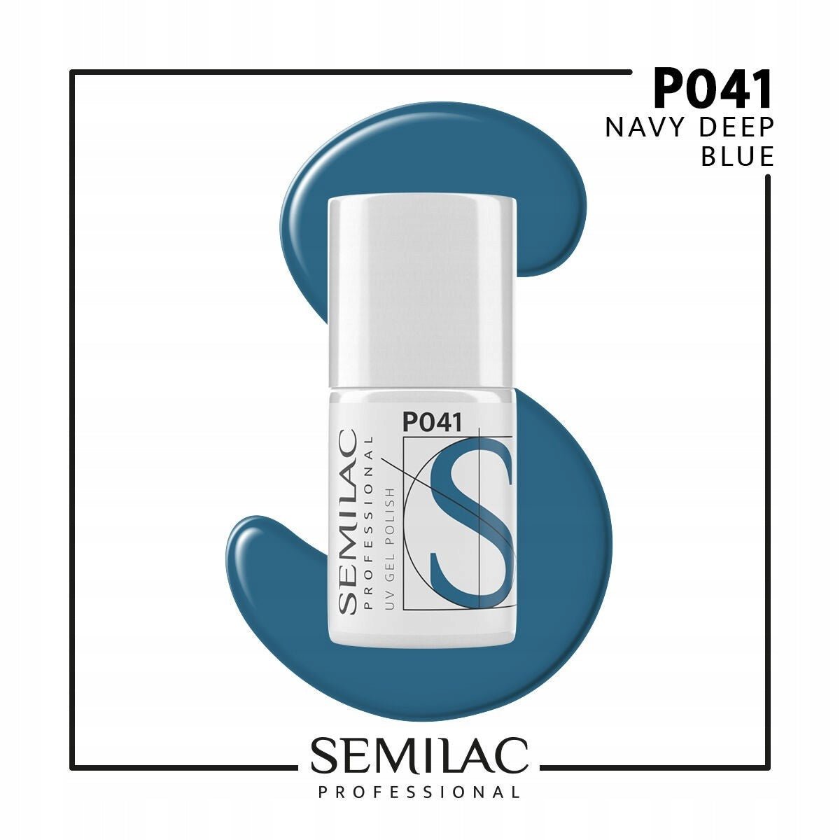 SEMILAC PROF.P041 NAVY DEEP BLUE 7ML - dermes store