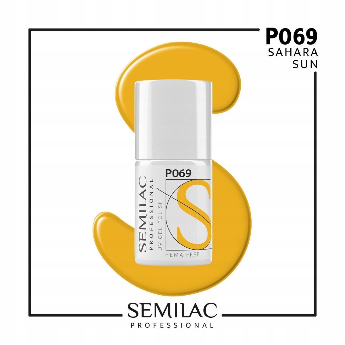SEMILAC PROF.P069 SAHARA SUN 7ML - dermes store