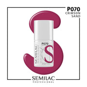 SEMILAC PROF.P070 CRIMSON SAND 7ML - dermes store