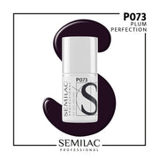 SEMILAC PROF.P073 PLUM PERFECTION 7ML - dermes store