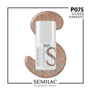 SEMILAC PROF.P075 GILDED HARVEST 7ML - dermes store