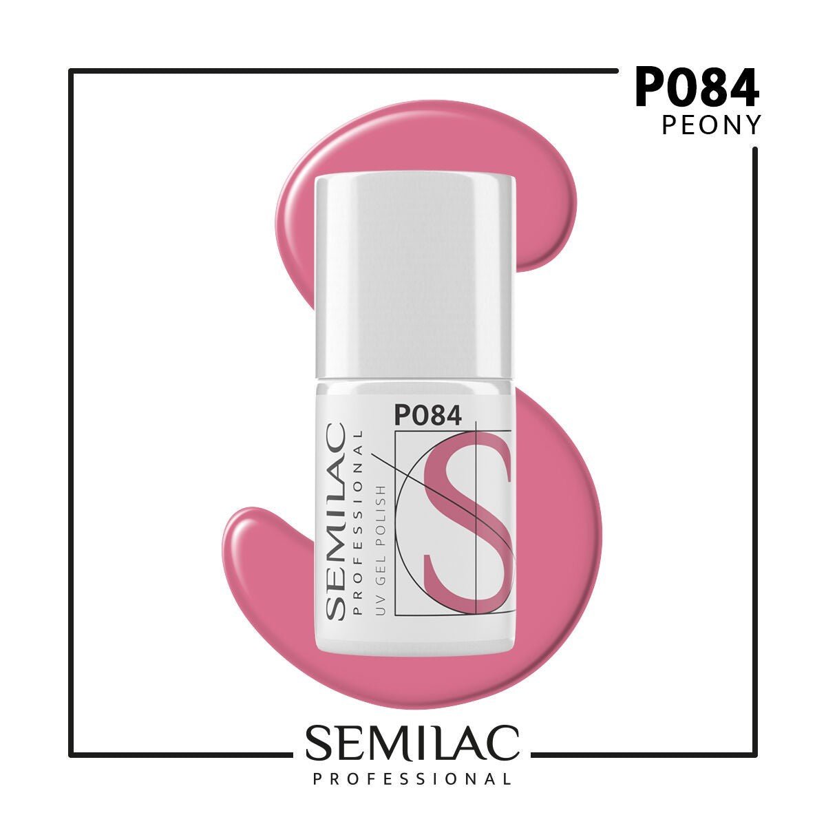 SEMILAC PROF.P084 PEONY 7ML - dermes store