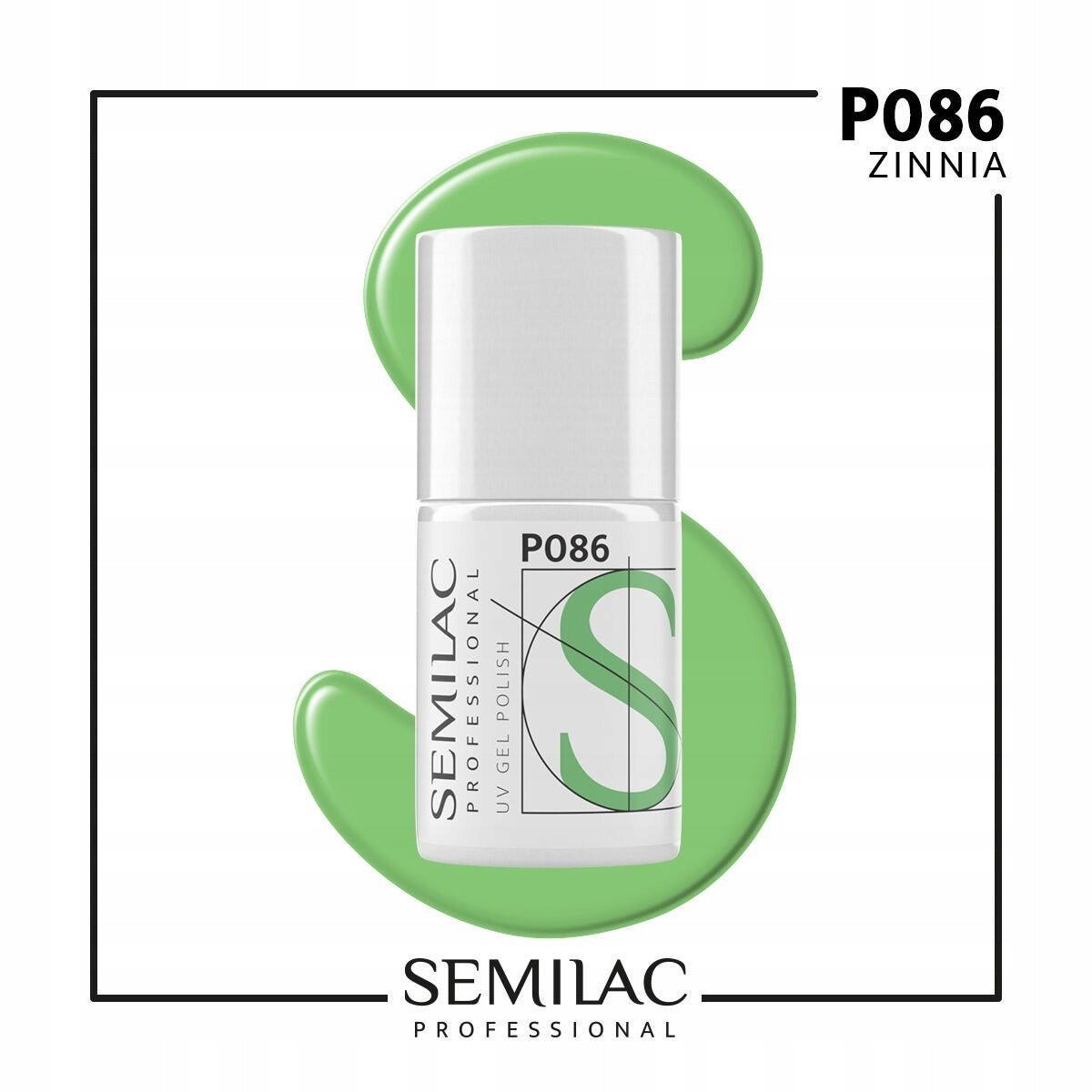 SEMILAC PROF.P086 ZINNIA 7ML - dermes store