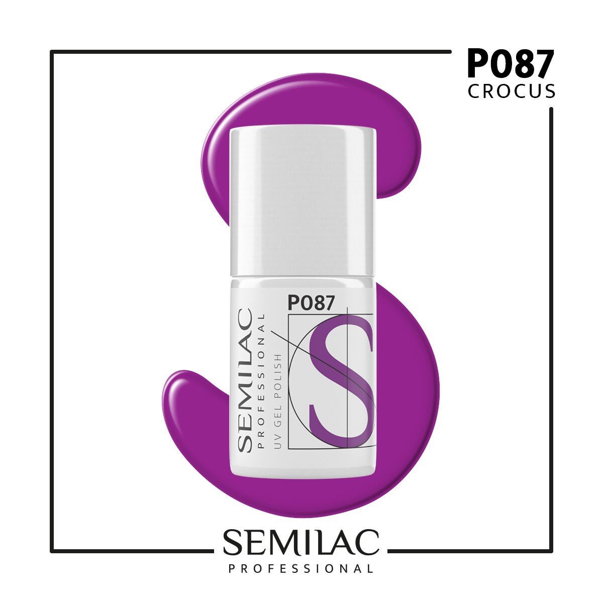 SEMILAC PROF.P087 CROCUS 7ML - dermes store