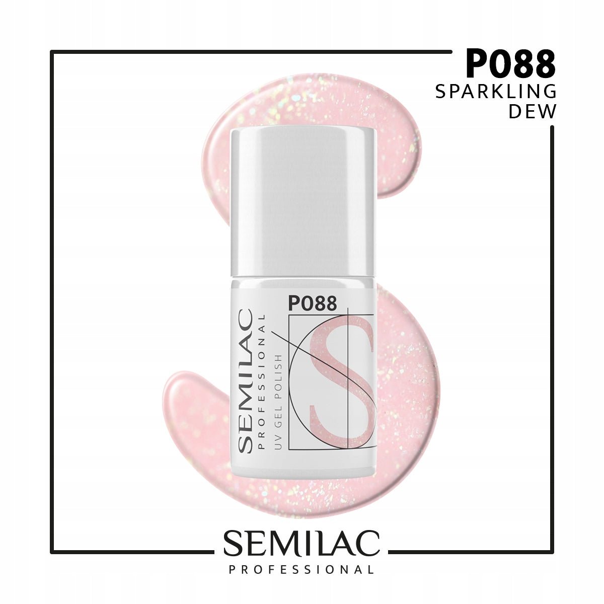 SEMILAC PROF.P088 SPARKLING DEW 7ML - dermes store