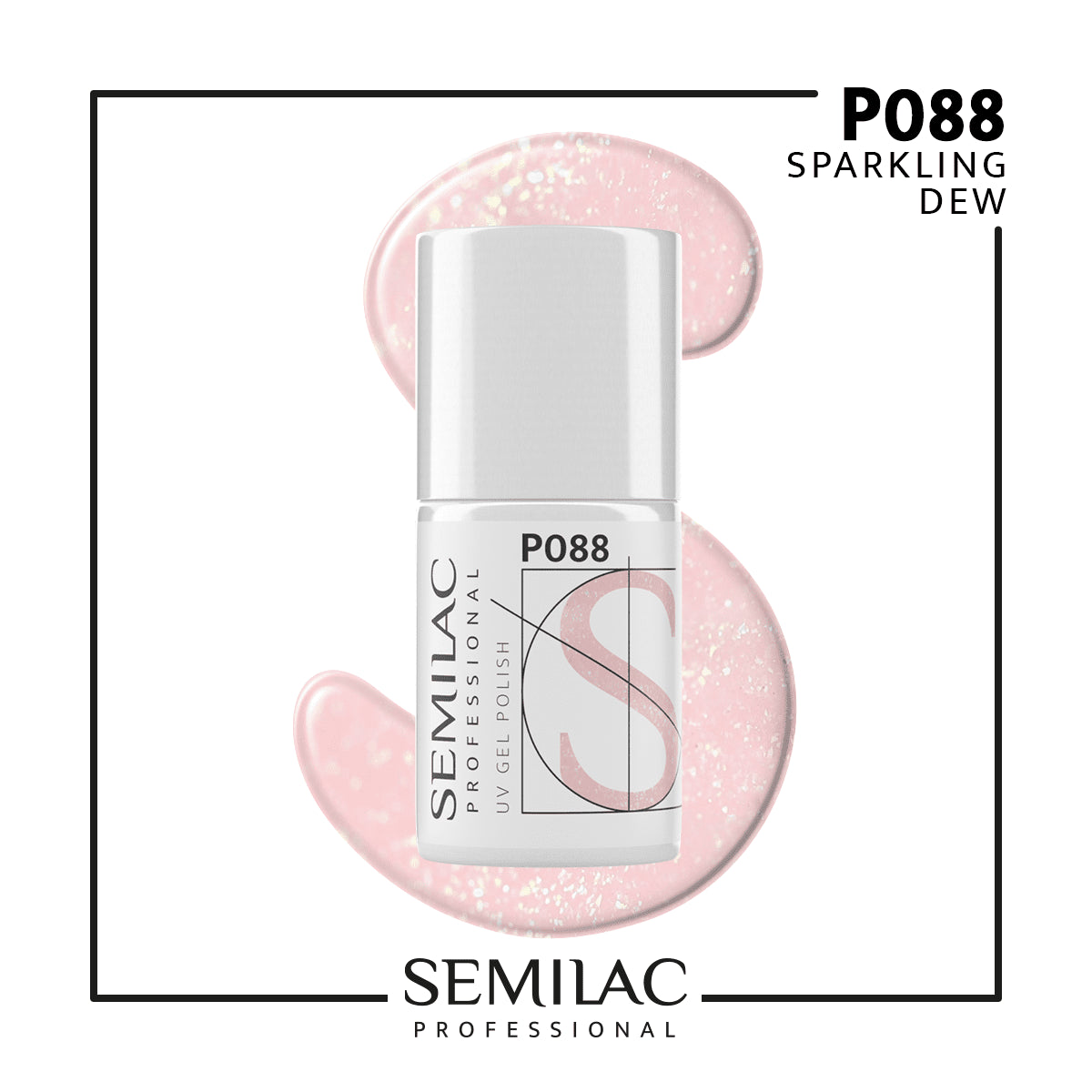 SEMILAC PROF.P088 SPARKLING DEW 7ML - dermes store