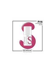 Semilac Prof.P116 Raspberry Glow 7 ml.