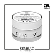 SEMILAC PROF.ŻEL BUILDER GEL CLEAR 45G - dermes store