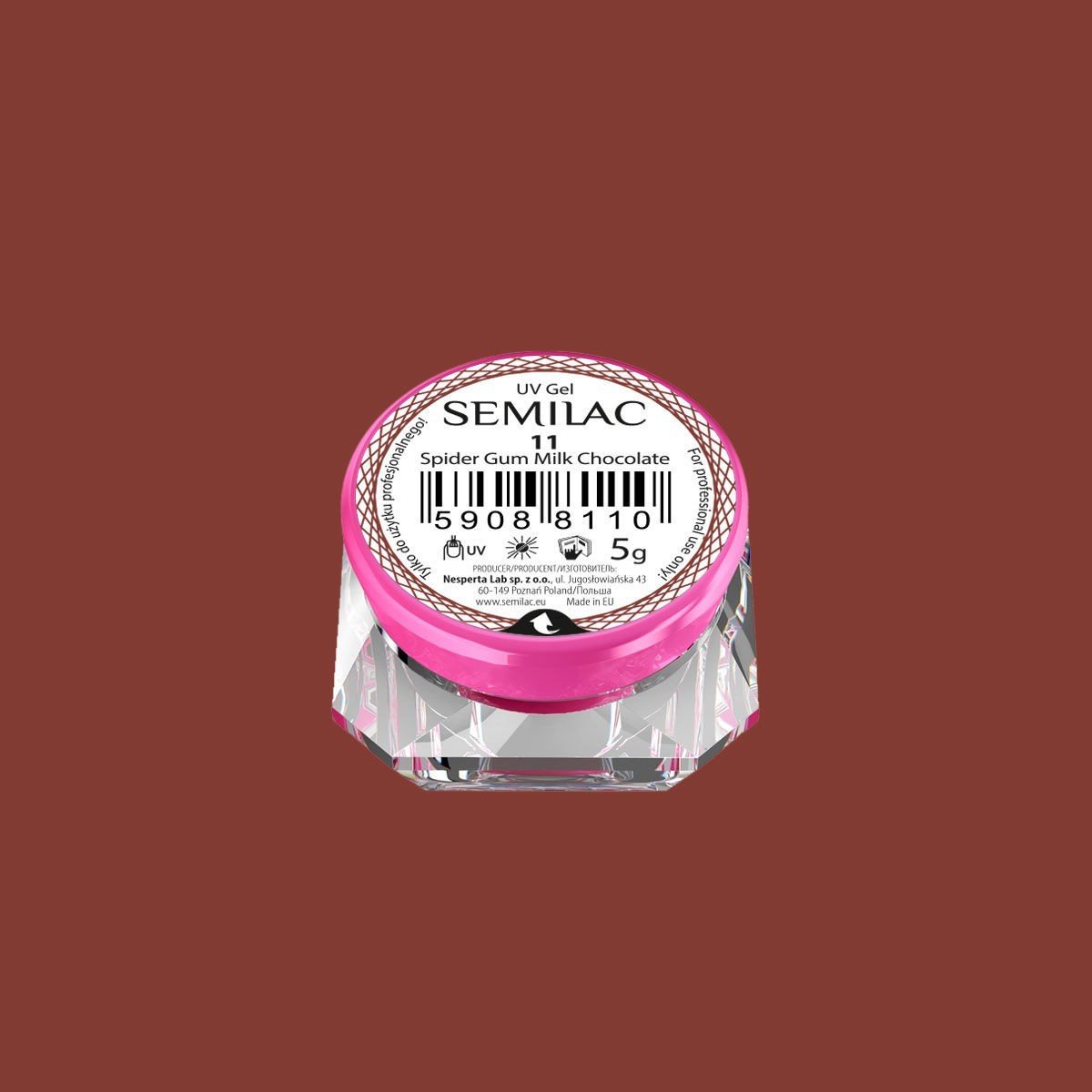 SEMILAC SPIDER GUM 11 MILK CHOCOLATE - dermes store