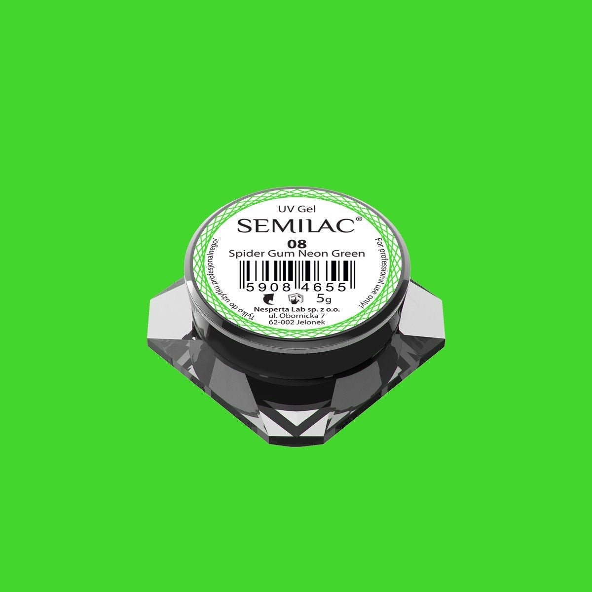 SEMILAC SPIDER GUM NEON GREEN - dermes store