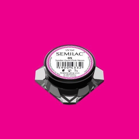 SEMILAC SPIDER GUM PINK NEON - dermes store
