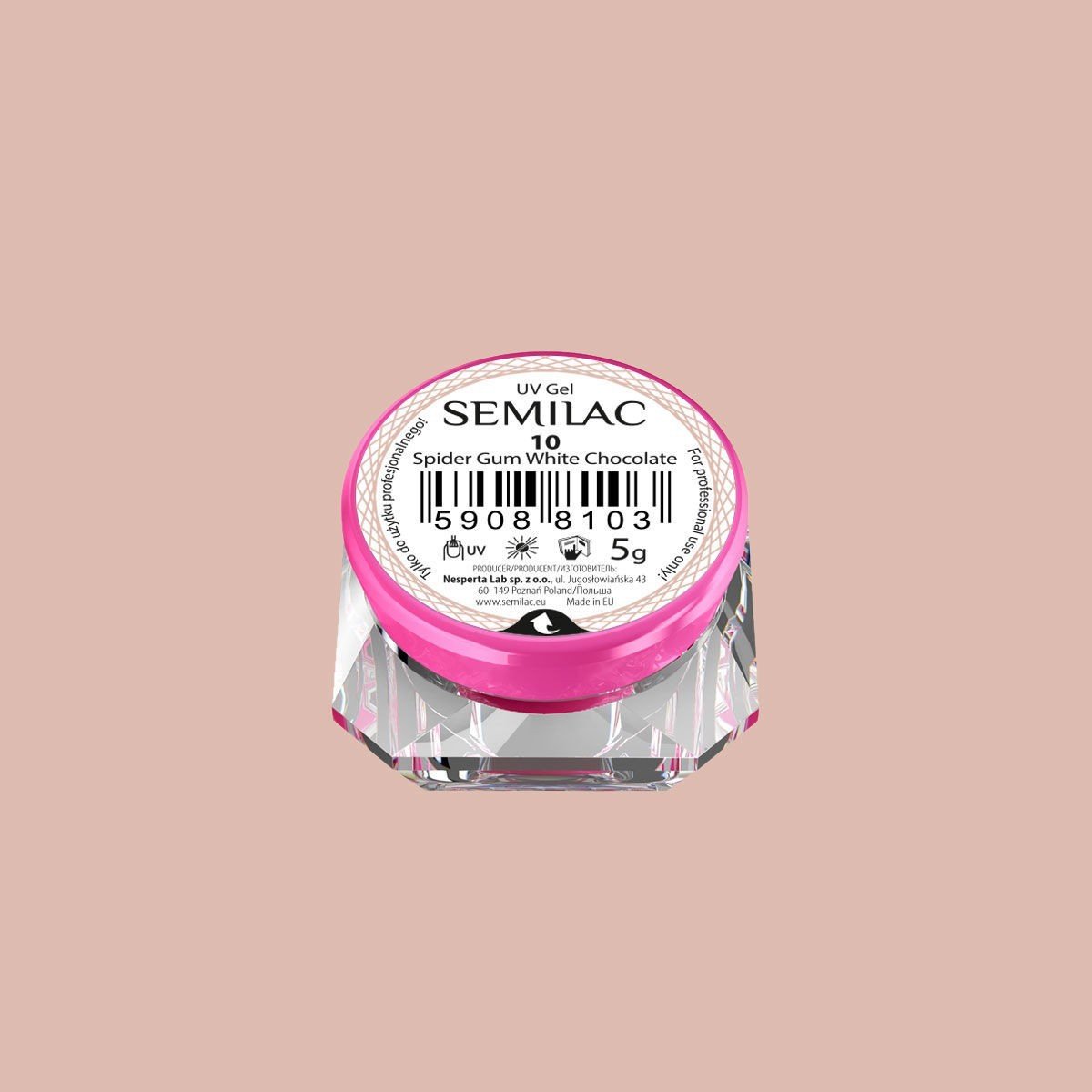 SEMILAC SPIDER GUM WHITE CHOCOLATE - dermes store