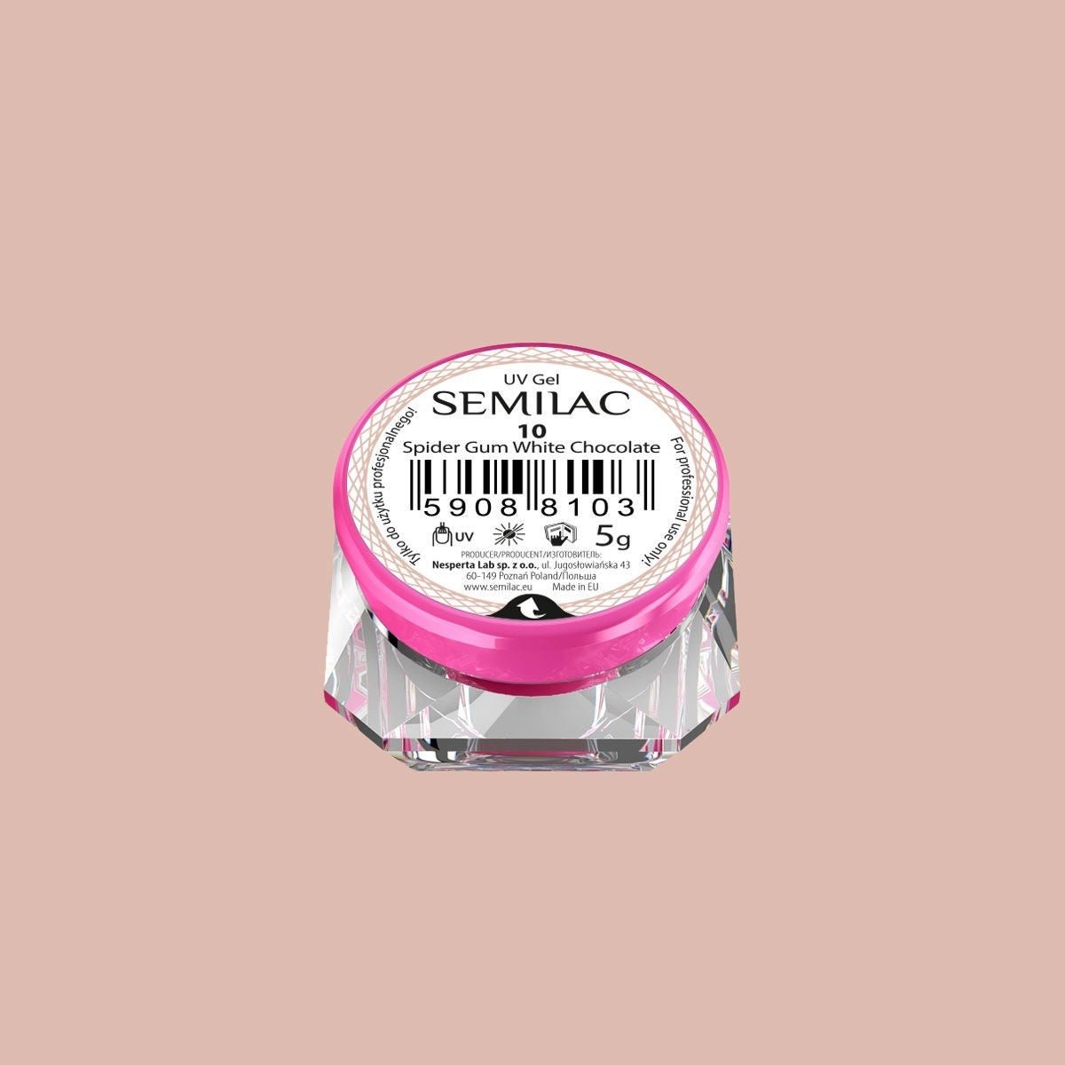 SEMILAC SPIDER GUM WHITE CHOCOLATE - dermes store