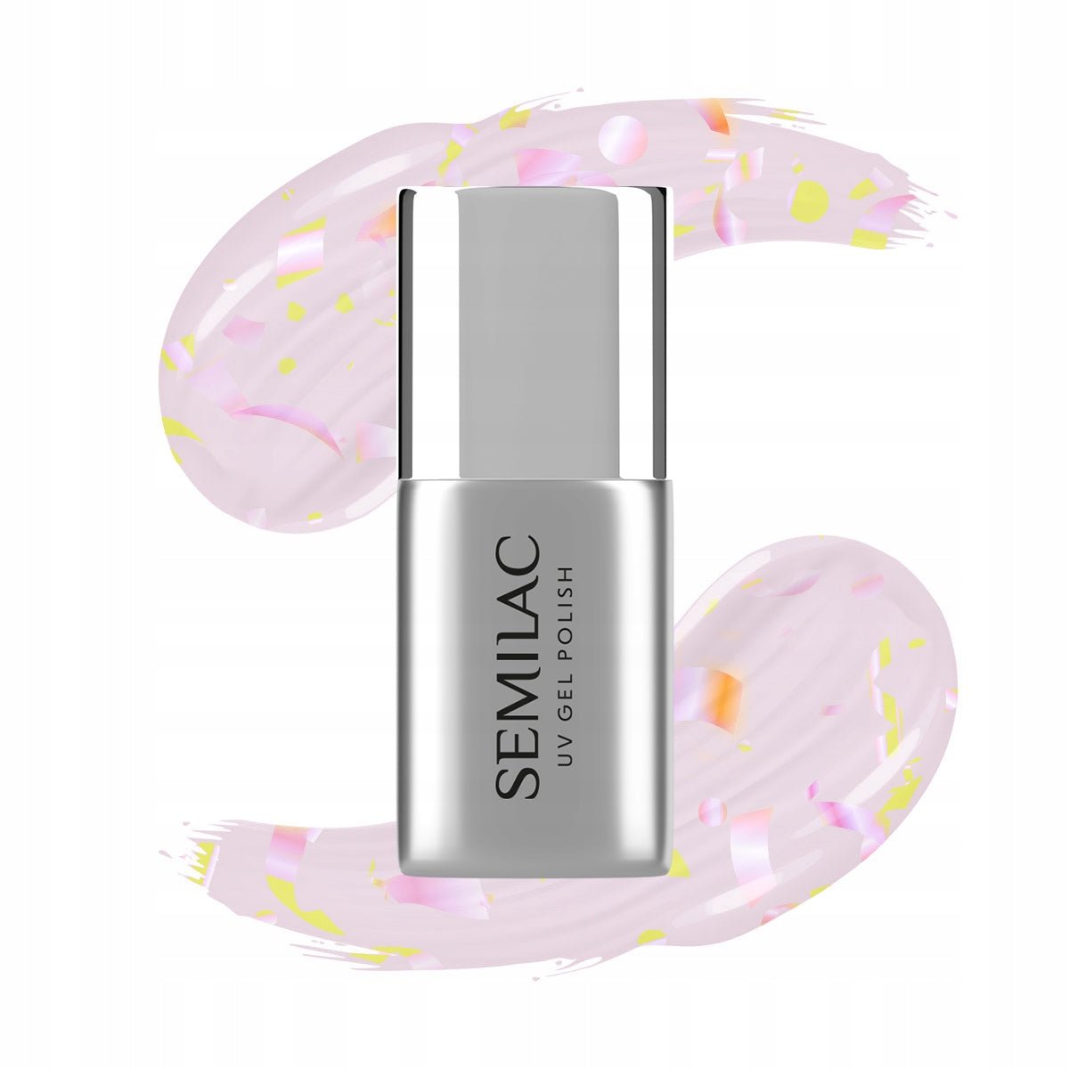 SEMILAC TOP T26 NO WIPE MATTE ON PEACH GALAXY 7 ML - dermes store