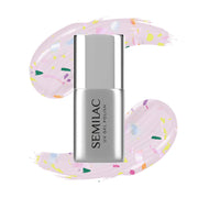 Semilac Top T27 No Wipe Matte Violet Galaxy 7 ml. - dermes store