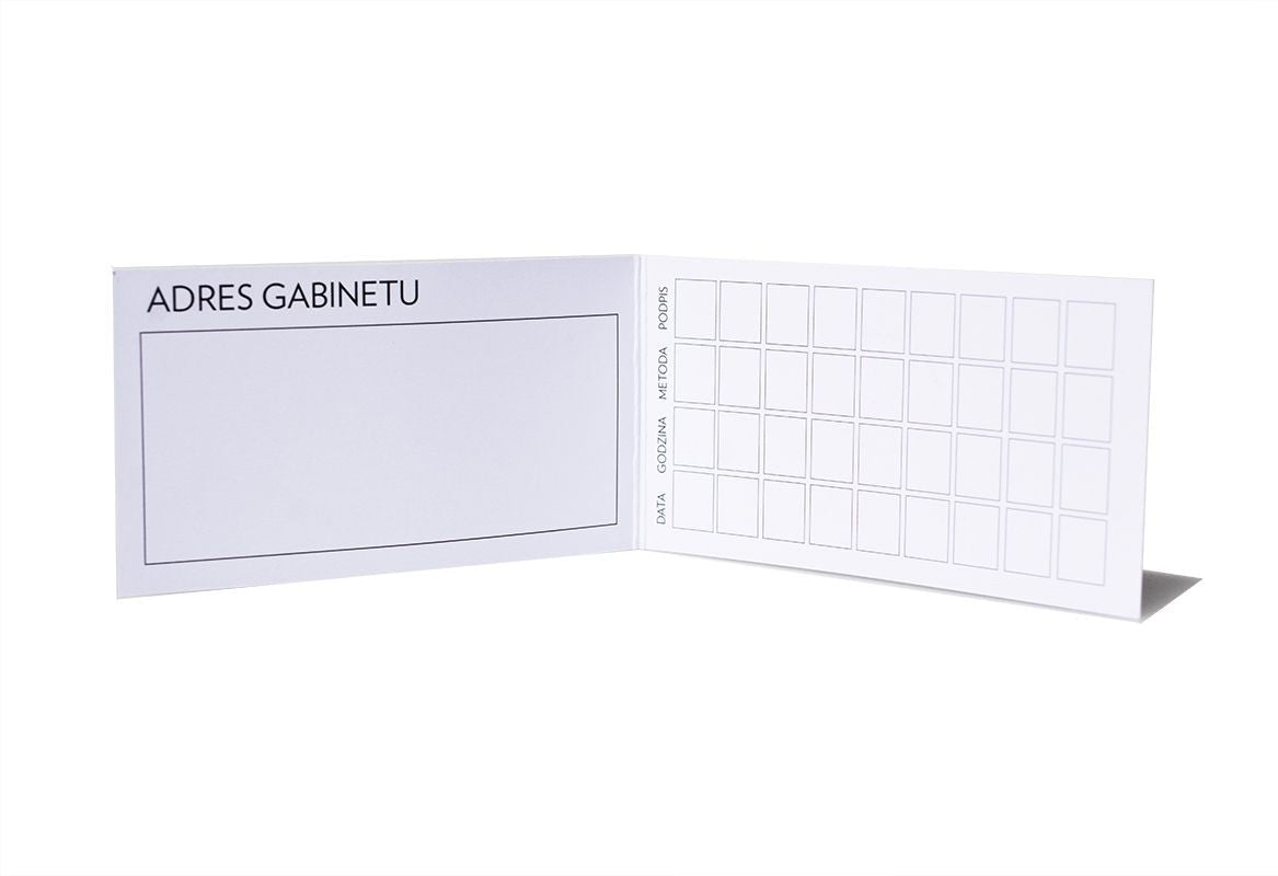 SL.KARNET WIZYT 50SZT - dermes store