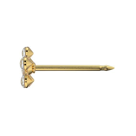 STUDEX 7511 - 6004 STOKROTKA BRYLANTY ZŁOTA - dermes store