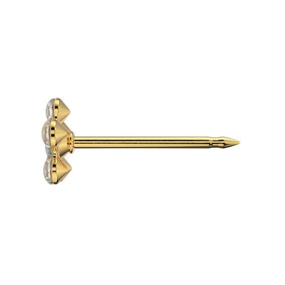 STUDEX 7511 - 6153 STOKROTKA NIEB.KRYSZT.GÓRS.ZŁOTA - dermes store