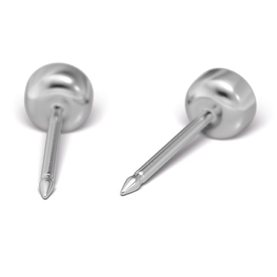 STUDEX 7512 - 0204 3mm BRYLANT W OPRAWIE SREBRNEJ - dermes store