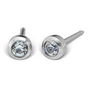 STUDEX 7512 - 0204 3mm BRYLANT W OPRAWIE SREBRNEJ - dermes store