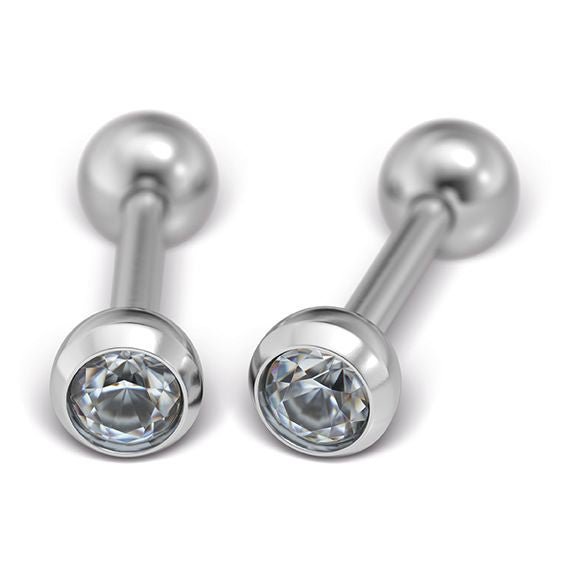 STUDEX 7512 - 2374 4mm SZTANGA BRYLANT SREBRNA - dermes store