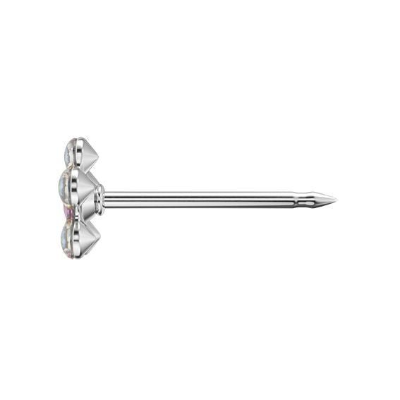 STUDEX 7512 - 6510 STOKROTKA RÓŻ.KRYSZ.GÓRS.SREBRNA - dermes store