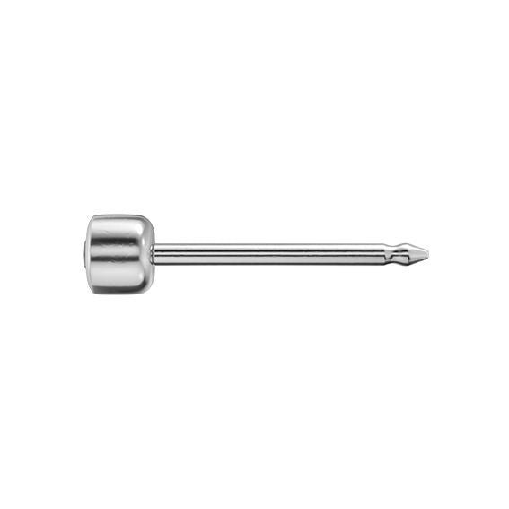 STUDEX 7532 - 0204 3mm BRYLANT W OPRAWIE SREBRNEJ - dermes store