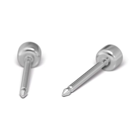 STUDEX 7532 - 0204 3mm BRYLANT W OPRAWIE SREBRNEJ - dermes store