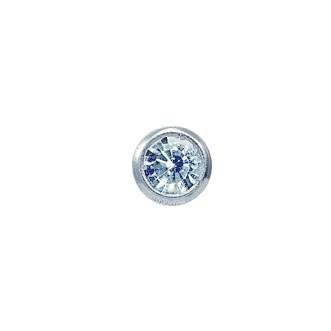 STUDEX 7532 - 0204 3mm BRYLANT W OPRAWIE SREBRNEJ - dermes store