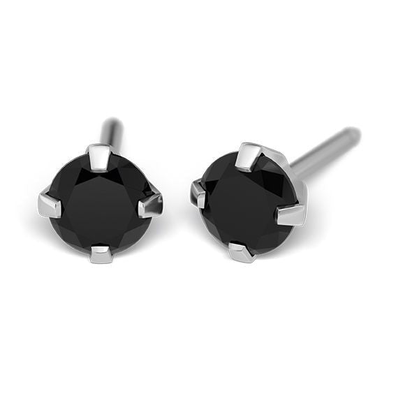 STUDEX SYSTEM 75 4MM CZARNA CUBIC ZIRCONIA - dermes store