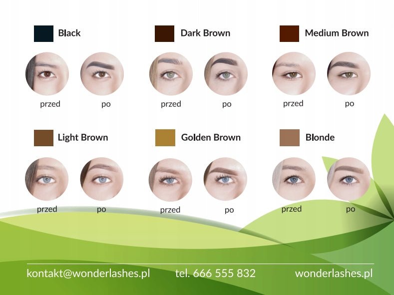 WONDER BROW HENNA DARK BROWN - dermes store