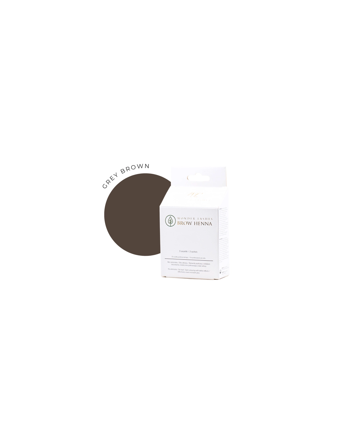 WONDER BROW HENNA GREY BROWN