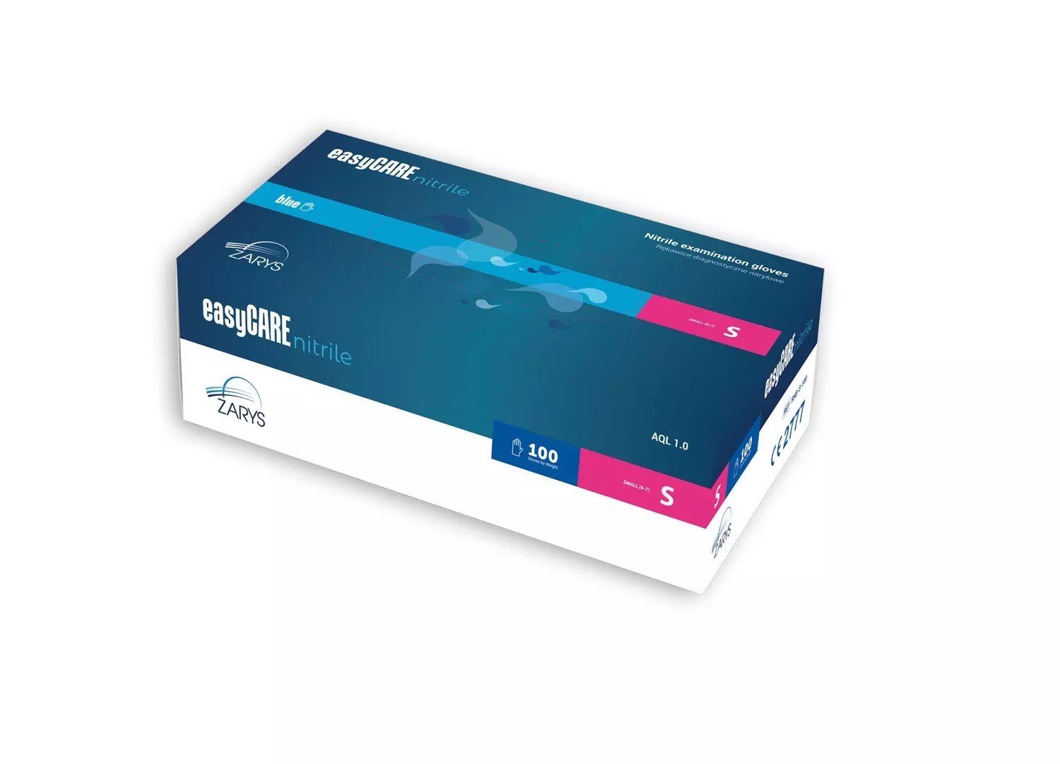 ZARYS RĘKAWICE NITRYLOWE ROZ.S 100SZT 40151200 - dermes store