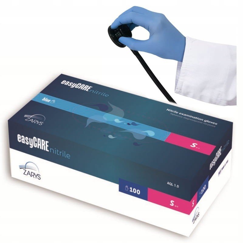 ZARYS RĘKAWICE NITRYLOWE ROZ.S 100SZT 40151200 - dermes store