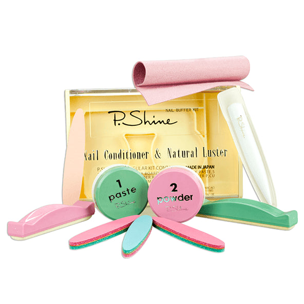ZESTAW SHINE ZESTAW DO JAPOŃSKIEGO MANICURE - dermes store